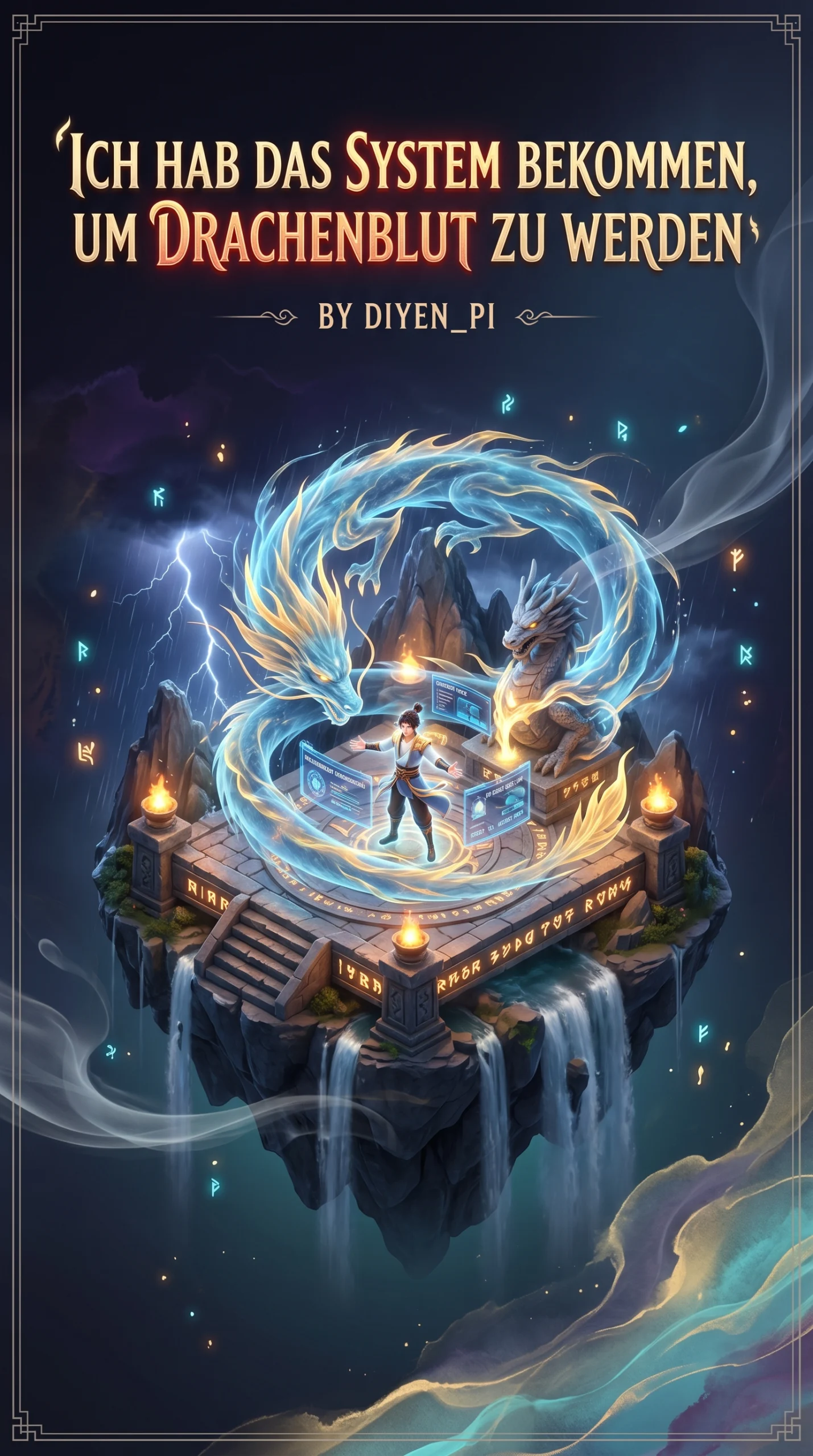 Ich hab das System bekommen, um Drachenblut zu werden